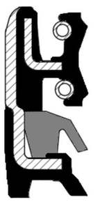 CORTECO Wheel hub seal