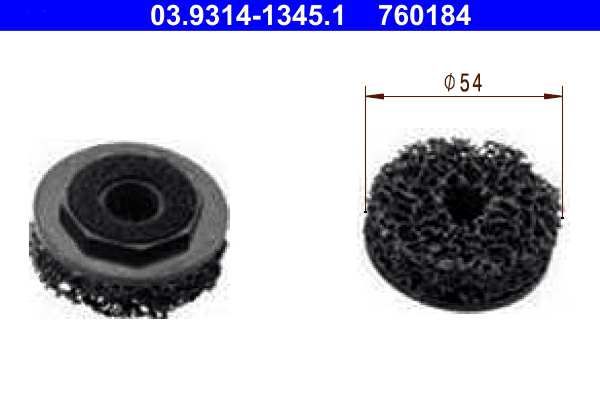 ATE Radnabenreinigungsscheibe 967771 Außendurchmesser [mm]: 54 
Außendurchmesser [mm]: 54, Innendurchmesser [mm]: 13
Kann aus Gründen der Qualitätssicherung nicht zurückgenommen werden!