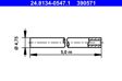 ATE Bremsleitung 970900 Durchmesser [mm]: 4,7, Länge [m]: 5, DIN/ISO: 74234 2.