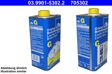 ATE Brake fluid 972300 1 l
DOT specification: DOT 3, Packing Type: Can, Content [litre]: 1, MAPP code available:
Cannot be taken back for quality assurance reasons! 3.