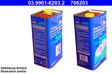 ATE Brake fluid 972316 5 l
DOT specification: DOT 4, Packing Type: Can, Content [litre]: 5, MAPP code available:
Cannot be taken back for quality assurance reasons! 3.