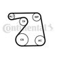CONTITECH Keilrippenriemensatz 10578397 Aggregate/Rollen: inkl. Spannrolle 2.