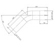 DINEX Auspuffkrümmer 505714 Universal
Außendurchmesser [mm]: 114,3, Rohrbogen [°]: 45, Dicke/Stärke [mm]: 1,5, Innendurchmesser [mm]: 114,8, Höhe [mm]: 120, Breite [mm]: 200, Länge [mm]: 530 3.