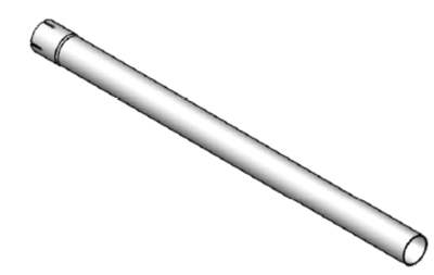 DINEX Exhaust steel pipe in meter