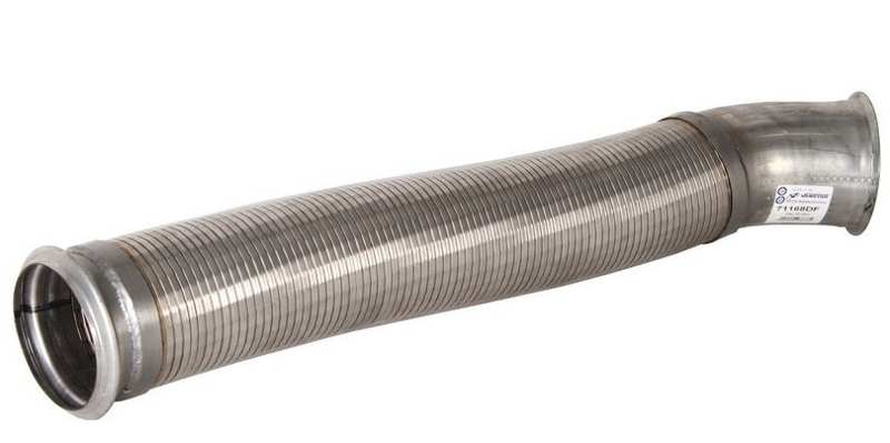 VANSTAR Exhaust flexible pipe 10105857 Fitting Position: Front, Length 1 [mm]: 650, Height [mm]: 148, Width [mm]: 148, Length [mm]: 668, Emission Standard: Euro 5, Material: Aluminium 1.