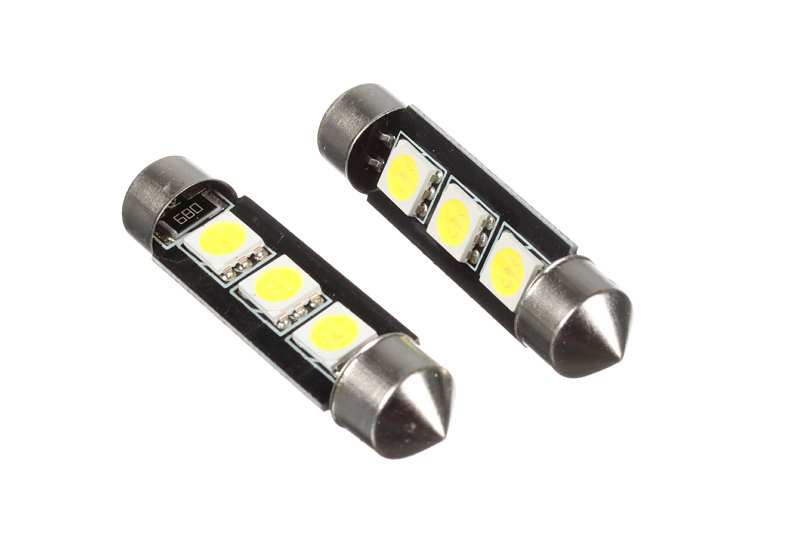 UNIX LED-Glühbirne 10574165 Kann nicht im Straßenverkehr verwendet werden! SMD LED 12V, 0,72W, 42 mm, weiß, 2 Stücke, 3 SMD -LED
Kann aus Gründen der Qualitätssicherung nicht zurückgenommen werden!