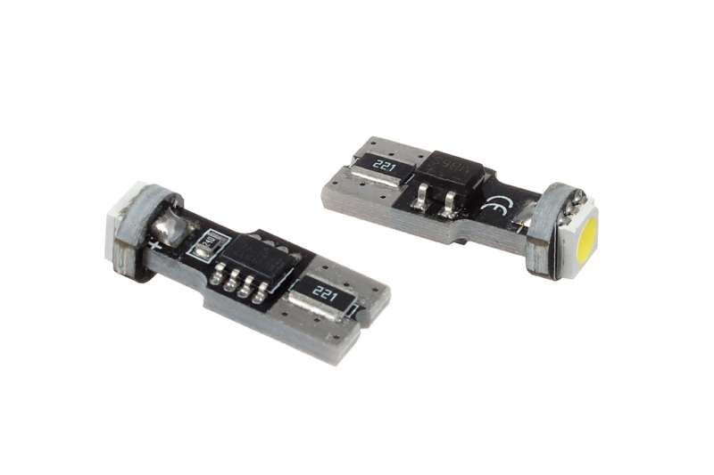 UNIX LED-Glühbirne 10574119 Kann nicht im Straßenverkehr verwendet werden! Weiße SMD -LED, 16 mm, 1 LED, T10 Slot, 2 Teile
Kann aus Gründen der Qualitätssicherung nicht zurückgenommen werden!