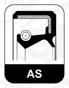 ELRING Transmission gear seal