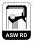 ELRING Transmission gear seal 11366585 Inner Diameter [mm]: 53, Outer Diameter [mm]: 71, Height [mm]: 7, Radial Shaft Seal Design: ASW, Material: ACM (Polyacrylate), Dust Cover: with dust lip 2.