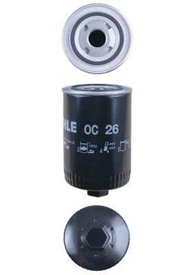 KNECHT Ölfilter 81118/2 Filterausführung: Anschraubfilter, Durchmesser [mm]: 93,2, Höhe [mm]: 151,0, Gewindemaß: 1"-12UNF-2B, Durchmesser 2 [mm]: 72,0, Dichtringdurchmesser [mm]: 72,0, Anzugsdrehmoment [Nm]: 20, Artikelnummer des empfohlenen Spezialwerkzeuges: OCS 2, Ergänzungsartikel/Ergänzende Info 2: mit einem Rücklaufsperrventil, Ventilart: Überströmventil 1.