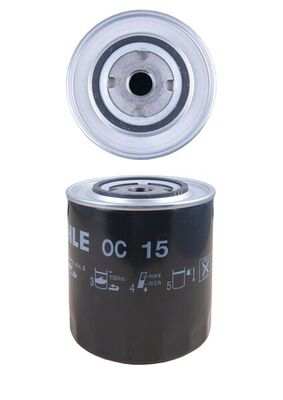 KNECHT Ölfilter 81103/2 Filterausführung: Anschraubfilter, Durchmesser [mm]: 107,5, Höhe [mm]: 139,0, Gewindemaß: 3/4"-16UNF-2B, Durchmesser 2 [mm]: 72,0, Dichtringdurchmesser [mm]: 62,0, Anzugsdrehmoment [Nm]: 20, Ergänzungsartikel/Ergänzende Info 2: mit einem Rücklaufsperrventil, Ventilart: Überströmventil 1.