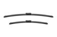 BOSCH Wiper blades 10126204 Styling: with spoiler, Length 1 [mm]: 600, Length 2 [mm]: 475, Wiper blade type: Flat wiper blade, Left-/right-hand drive vehicles: for left-hand drive vehicles 3.