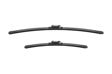 BOSCH Wiper blades 10126313 600/400 mm (1 pair), spoiler
Length 1 [mm]: 600, Length 2 [mm]: 400, Wiper blade type: Flat wiper blade, Left-/right-hand drive vehicles: for left-hand drive vehicles 3.