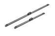 BOSCH Wiper blades 10126350 650/450 mm (1 pair), spoiler
Length 1 [mm]: 650, Length 2 [mm]: 450, Wiper blade type: Flat wiper blade, Left-/right-hand drive vehicles: for left-hand drive vehicles 2.