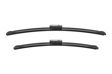 BOSCH Wiper blades 10126323 Twin, (Spoiler) 530/450mm (1 pair)
Styling: with spoiler, Length 1 [mm]: 530, Length 2 [mm]: 450, Wiper blade type: Flat wiper blade, Left-/right-hand drive vehicles: for left-hand drive vehicles 3.