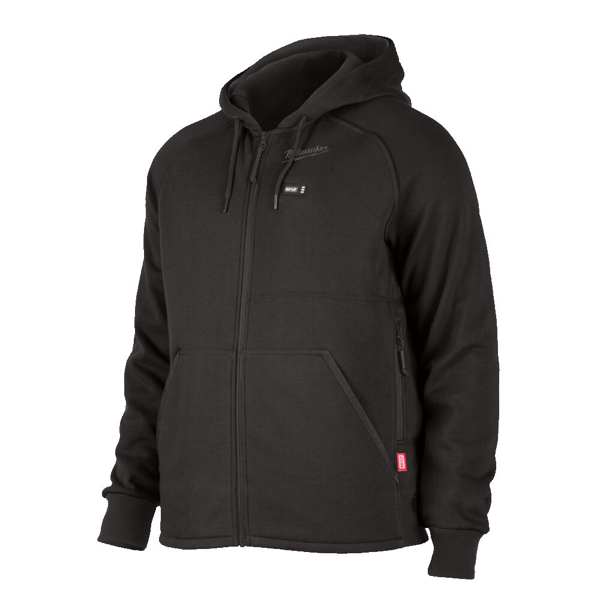 MILWAUKEE Beheizbarer Pullover 11374536 M12HHBBL4-0 (XL) erhitztes Kapuzn-Pullover schwarz, xl Größe (12 V). Kompatible Batterie M12, ohne Batterie! 1.