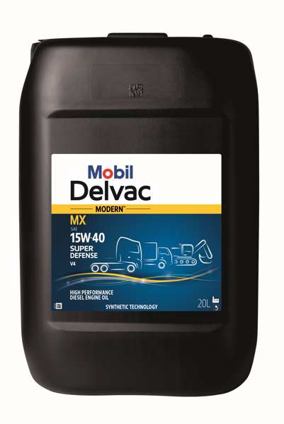 MOBIL Motor oil 124559 Mobile Delvac Modern 15W-40 Super Defense V4, 20L, Volume [Liter]: 20, Binding Mode: Must, SAE Viscosity: 15W-40, Acea Specification: E7, API Specification: SL, SJ, CH-4, CI-4 , Manufacturer