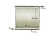 BEHR HELLA SERVICE Radiator 10890612 Radiator type: Brazed cooling fins, Core Length [mm]: 441, Core Width [mm]: 380, Core Depth [mm]: 14, Water Tank Material (radiator): Aluminium, Manufacturer: produced by MAHLE 2.