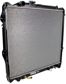 BEHR HELLA SERVICE Radiator 10890788 Radiator type: Brazed cooling fins, Core Length [mm]: 575, Core Width [mm]: 645, Core Depth [mm]: 24, Water Tank Material (radiator): Plastic, Transmission Type: Automatic Transmission 3.