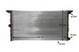 BEHR HELLA SERVICE Radiator 10890797 Radiator type: Mechanically jointed cooling fins, Heating/Cooling: with thermal switch connector, Core Length [mm]: 646, Core Width [mm]: 378, Core Depth [mm]: 34, Water Tank Material (radiator): Plastic, Supplementary Article/Info 2: with screw, Transmission Type: Manual Transmission 2.
