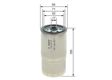 BOSCH Kraftstofffilter 256442 Filterausführung: Anschraubfilter, Durchmesser [mm]: 84, Höhe [mm]: 184,5, Gewindemaß Ausgang: M 16 x 1,5 2.