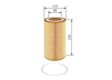 BOSCH Ölfilter 255899 Filterausführung: Langzeitfilter, Filtereinsatz, Ergänzungsartikel/Ergänzende Info: mit Dichtung, Höhe [mm]: 220, Außendurchmesser [mm]: 113, Innendurchmesser 1 [mm]: 68 5.
