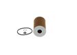 BOSCH Ölfilter 256005 Filterausführung: Filtereinsatz, Ergänzungsartikel/Ergänzende Info: mit Dichtungen, Höhe [mm]: 105, Außendurchmesser [mm]: 66, Innendurchmesser 1 [mm]: 23 3.
