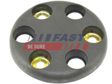 FAST Wheel cover 11380196 Material: Plastic, Colour: black, Mounting bores distance [mm]: 170, Number of bolts/screws: 6 1.