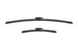 BOSCH Wiper blades 268230 650/340 mm (1 pair)
Length 1 [mm]: 650, Length 2 [mm]: 340, Wiper blade type: Flat wiper blade, Left-/right-hand drive vehicles: for left-hand drive vehicles 3.