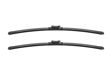 BOSCH Wiper blades 268231 600/600 mm (1 pair)
Length 1 [mm]: 600, Length 2 [mm]: 600, Wiper blade type: Flat wiper blade, Left-/right-hand drive vehicles: for left-hand drive vehicles 3.