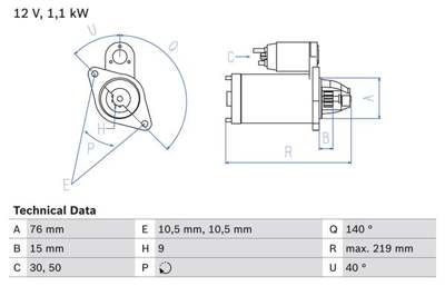 BOSCH Starter