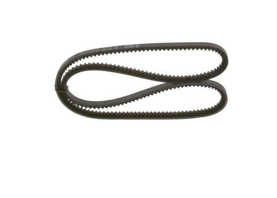 BOSCH V-belt 342619 Length [mm]: 1225, Width [mm]: 13, Belts: Open-sided, Toothed 1.