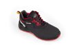 A.Z. MEISTERTEILE Safety footwear - Premium - Fabric - AZ-MT Design 11276375 Gray-black-red, functional fabric upper, steel nasal scrap, steel medium, AZMT memory foam insole, size: 39 3.