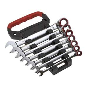 SEALEY Ratchet combination wrench set