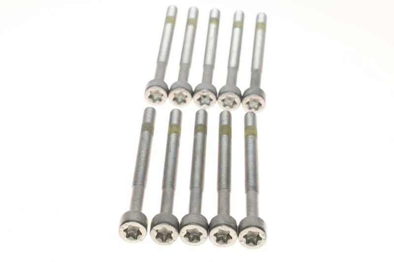 A.Z. MEISTERTEILE Düsenschraube 11388852 10 PCs/Set
Schrauben-/Mutternausführung: Dehnschraube, Schraubenkopf-/Mutternprofil: Innen-Torx, Gewindemaß: M6 x 1,0, Länge über Alles [mm]: 87, Gewindelänge [mm]: 59