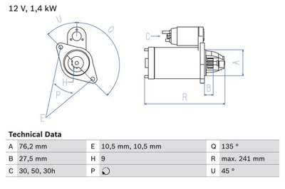 BOSCH Starter