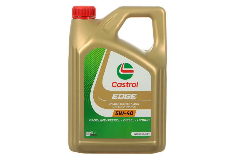 CASTROL Motorenöl 122656 Edge Fluid Titan Technology 5W-40, 4 L, Synthetic
Kann aus Gründen der Qualitätssicherung nicht zurückgenommen werden! 1.