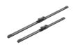 BOSCH Wiper blades 72173 For left steering wheel, set, with airspace
Length 1 [mm]: 600, Length 2 [mm]: 475, Wiper blade type: Flat wiper blade, Left-/right-hand drive vehicles: for left-hand drive vehicles 2.