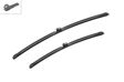 BOSCH Wiper blades 72170 600/475mm (1pair)
Length 1 [mm]: 600, Length 2 [mm]: 475, Wiper blade type: Flat wiper blade, Left-/right-hand drive vehicles: for left-hand drive vehicles 1.