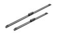 BOSCH Wiper blades 721197 AeroTwin
Length 1 [mm]: 600, Length 2 [mm]: 450, Wiper blade type: Flat wiper blade, Left-/right-hand drive vehicles: for left-hand drive vehicles 2.