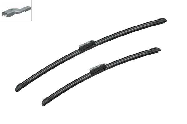 BOSCH Wiper blades 72605 Aerotwin-Retrofit, 600/475mm (1 pair)
Length 1 [mm]: 600, Length 2 [mm]: 475, Wiper blade type: Flat wiper blade, Left-/right-hand drive vehicles: for left-hand drive vehicles 1.