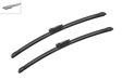 BOSCH Wiper blades 72589 500/500 mm (1 pair)
Length 1 [mm]: 500, Length 2 [mm]: 500, Wiper blade type: Flat wiper blade, Left-/right-hand drive vehicles: for left-hand drive vehicles 1.