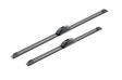 BOSCH Wiper blades 72455 Aerotwin-Retrofit, 600/475mm (1 pair)
Fitting Position: Front, Length 1 [mm]: 600, Length 2 [mm]: 475, Wiper blade type: Flat wiper blade, Left-/right-hand drive vehicles: for left-hand drive vehicles 2.