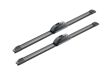 BOSCH Scheibenwischer 72549 450/450 mm, (1 Paar)
Einbauposition: vorne, Länge 1 [mm]: 450, Länge 2 [mm]: 450, Wischblattausführung: Flachbalkenwischblatt, Links-/Rechtslenker: für Linkslenker 2.