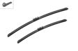 BOSCH Wiper blades 72462 Aerotwin, 550/450mm (1 pair)
Length 1 [mm]: 550, Length 2 [mm]: 450, Wiper blade type: Flat wiper blade, Left-/right-hand drive vehicles: for left-hand drive vehicles 1.