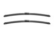 BOSCH Wiper blades 72435 530/530mm (1pair)
Length 1 [mm]: 530, Length 2 [mm]: 530, Wiper blade type: Flat wiper blade, Left-/right-hand drive vehicles: for left-hand drive vehicles 3.