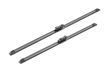 BOSCH Wiper blades 72598 700/600mm (1pair)
Length 1 [mm]: 700, Length 2 [mm]: 600, Wiper blade type: Flat wiper blade 2.