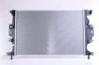 NISSENS Radiator 10371881 Cooling fins material: Aluminium, Core Depth [mm]: 26, Core Length [mm]: 670, Core Width [mm]: 448, Inlet O [mm]: 34, Outlet O [mm]: 34, Radiator type: Brazed cooling fins, Supplementary Article/Info 2: without expansion tank, Supplementary Article/Supplementary Info: without gasket/seal, Water Tank Material (radiator): Plastic Technical Information: Radiator with 5mm system-Advanced technology with higher power effect 3.