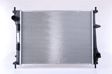 NISSENS Radiator 10371876 Cooling fins material: Aluminium, Core Depth [mm]: 26, Core Length [mm]: 530, Core Width [mm]: 398, Inlet O [mm]: 35, Outlet O [mm]: 35, Radiator type: Brazed cooling fins, Supplementary Article/Info 2: without cap, without expansion tank, Supplementary Article/Supplementary Info: with gaskets/seals, Water Tank Material (radiator): Plastic 1.