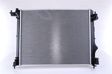 NISSENS Radiator 10371837 Cooling fins material: Aluminium, Core Depth [mm]: 26, Core Length [mm]: 540, Core Width [mm]: 428, Inlet O [mm]: 35, Outlet O [mm]: 35, Radiator type: Brazed cooling fins, Supplementary Article/Info 2: without expansion tank, Supplementary Article/Supplementary Info: with gaskets/seals, Water Tank Material (radiator): Plastic 2.